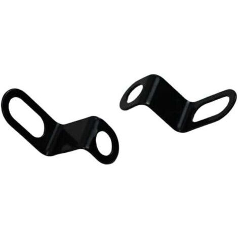 [JAMAIS UTILISÉ]Indicateur de clignotant arrière noir pour moto, support de montage amortisseur, support de clignotant arrière pour moto Harley, support fixe pour clignotant, support universel