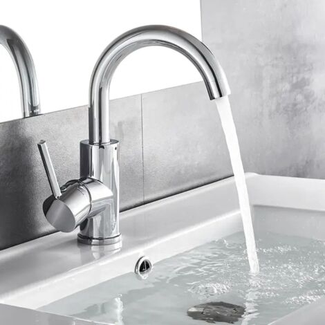 [JAMAIS UTILISÉ]INHHUB Mitigeur lavabo rotatif à 360 degrés - robinet lavabo avec aérateur amovible