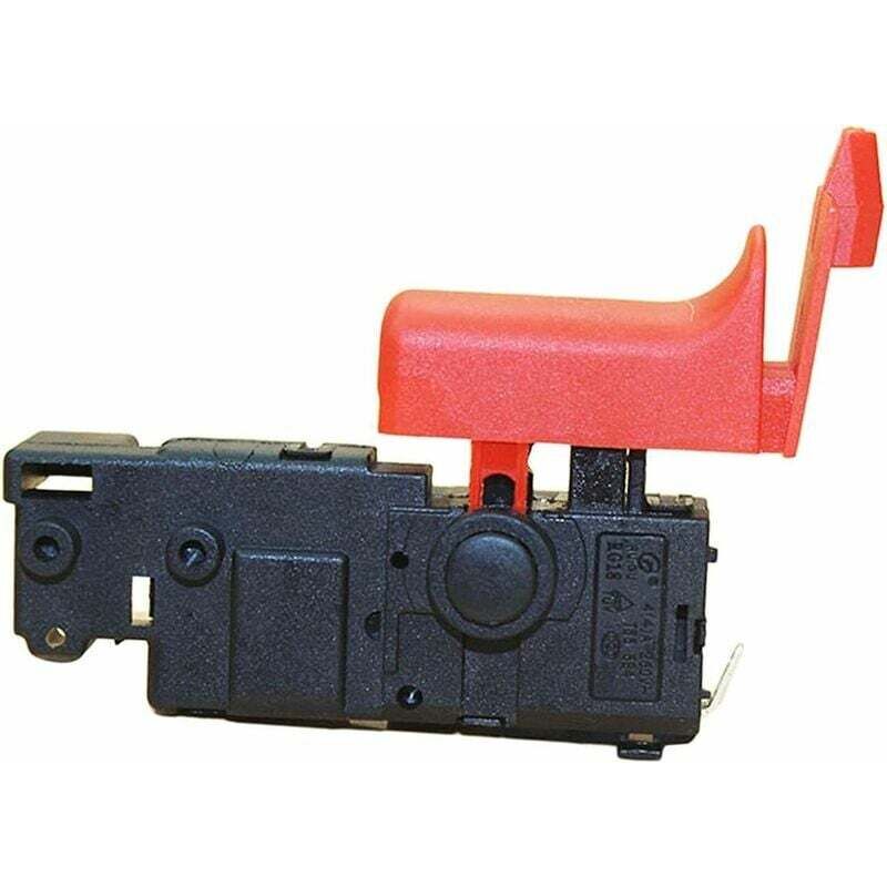 [NUNCA USADO] Interruptor de gatillo para Bosch GBH 2-28 D/22/26, pieza de martillo eléctrico, interruptor de cierre de gatillo, interruptor de botón