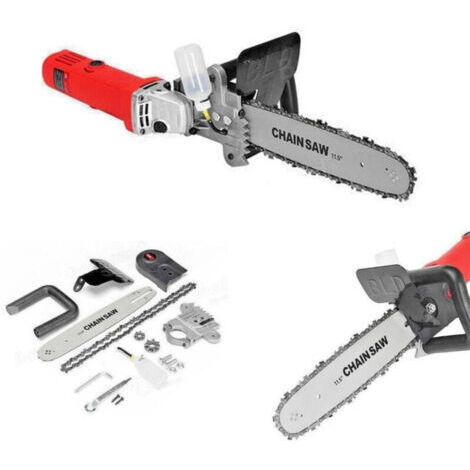 [JAMAIS UTILISÉ]Kit adaptateur pour meuleuse d'angle Transforme en tronçonneuse électrique Pour disques 115/135mm Inclus tout le nécessaire