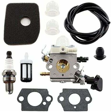 [JAMAIS UTILISÉ]Kit de carburateur avec filtre à air et bougie d'allumage pour souffleur de feuilles Stihl BG86 SH56 SH56C SH86 SH86C BG86CE BG86Z BG86CEZ, remplace ZAMA C1M-S261B, référence 4241 120 