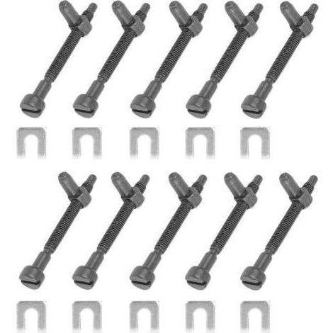 [JAMAIS UTILISÉ]Kit de vis de tendeur de réglage de chaîne 10 pièces pour Husqvarna 162181266268272 272XP 281288288EPA 61 66