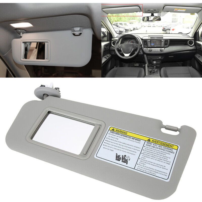 KZQ - jamais utilisé] pour sonnenblende Links Toyota rav4 2006 Pare-Soleil de Voiture Original Standard de Voiture abs Gris Gauche Côté Conducteur