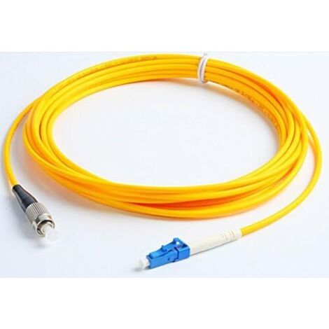 [JAMAIS UTILISÉ]LC-FC Single Mode câble patch à fibre optique LC vers FC Câbles à fibres optiques connecteur 3 m
