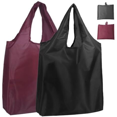 [JAMAIS UTILISÉ]Lot De 2 Sacs De Courses Pliables Sac à Provisions Réutilisable Sacs De Courses Et Cabas Sac Pliable Courses Poche Sac à Provisions Pliant Sac De Shopping Pliable