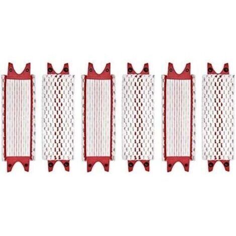 [JAMAIS UTILISÉ]Lot de 6 serpillières de rechange en microfibre pour serpillère Vileda Ultramax