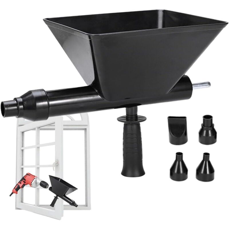 [NUNCA USADO] Máquina de lechado de cemento, pulverizador de mortero portátil, pistola eléctrica para calafateo de cemento, aplicador de lechado para