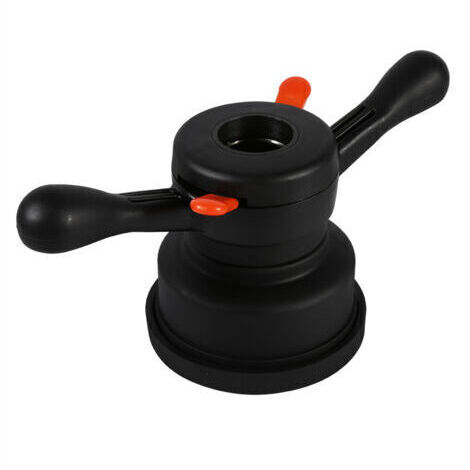 [JAMAIS UTILISÉ]Machine de pneu de voiture noire à dégagement rapide, écrou de serrage d'aile de moyeu équilibreur de roue(Inner diameter 40mm pitch 3mm)