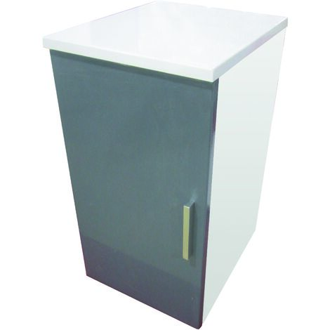 [JAMAIS UTILISE]Meuble bas GLUSGLUTT gris