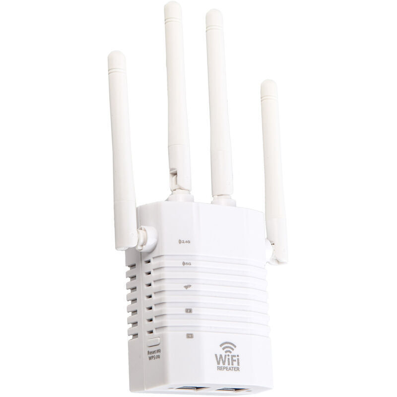 Odipie - jamais UTILISÉ]Nouveau répéteur double bande 1200M à travers le mur ap amplificateur de signal wifi sans fil 2.4/5G ap haute puissance