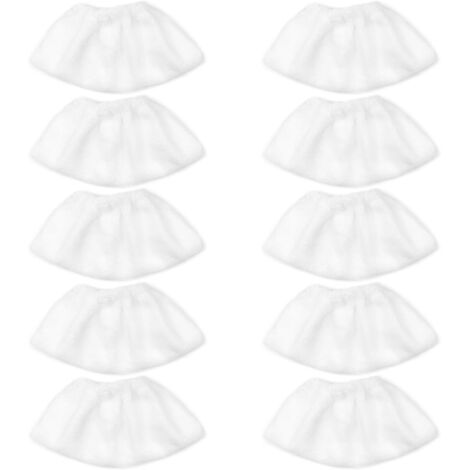 [JAMAIS UTILISÉ]Pack of 10 Microfibre Windscreen for Karcher EasyFix SC2, SC3, SC4 Steam Accessory Replacement Cloths for Hand Nozzles