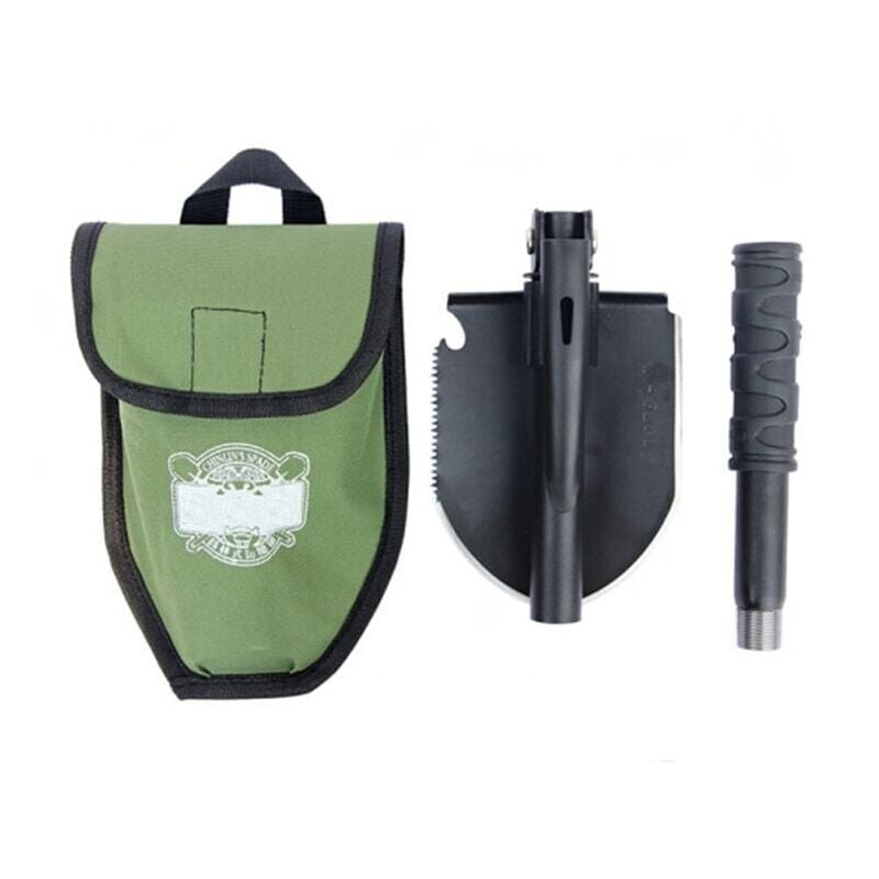 KZQ - jamais UTILISÉ]Pelle Multifonction, Pelle Pliante 10 Fonctions, Pelle Pliante Multifonctionnelle Pour Couper Branches, Camping, Survie,