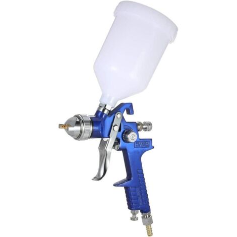 [JAMAIS UTILISÉ]Pistolet à Peinture à pulvériser HVLP aérographe Pistolet Peinture avec buse de 1,4 mm, Coupe de 600 CC pour Peindre