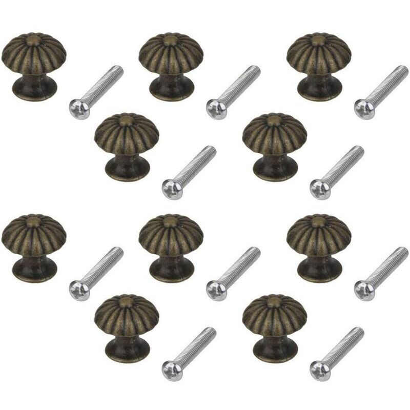 Ymyny - jamais UTILISÉ]Poignées d'armoire Boutons de meubles Boutons de meubles Boutons de meubles - 10 pièces