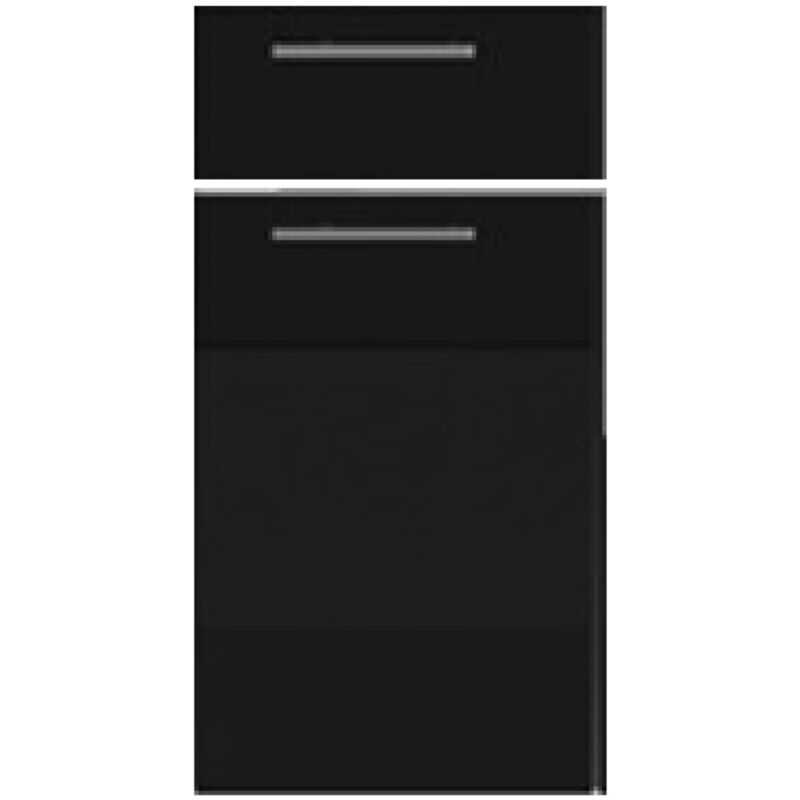 Gd Menuiseries - jamais Utilise] Porte De Cuisine Lumi Onyx H700xl400 1 Porte + 1 Tiroir Vendu Séparement Kit Tiroir