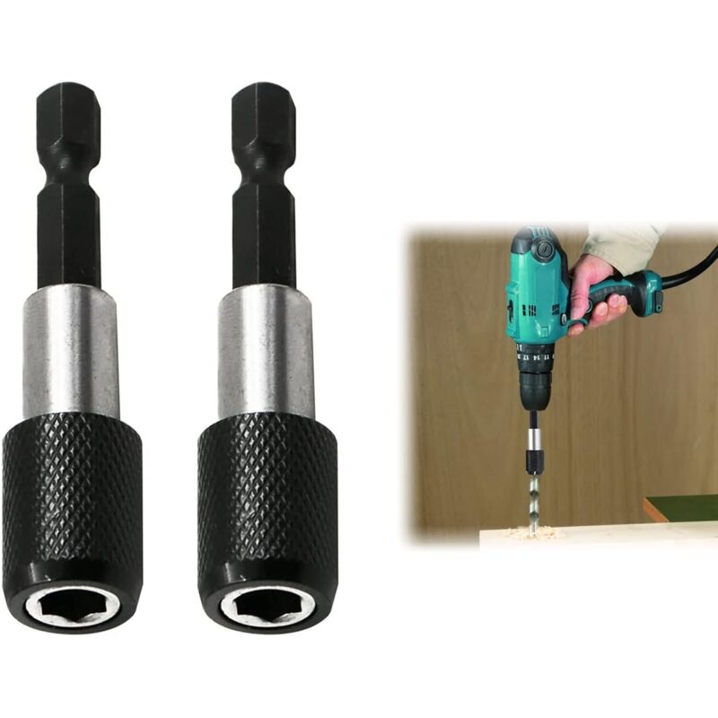 [JAMAIS UTILISÉ]Porte Embout Magnetique,Porte Embout Visseuse a Choc,Hex Tige Porte-embout de Tournevis Magnétique,Hex Tige Porte-embout de