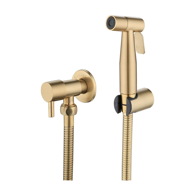 Dpzo - jamais utilisé] Pulvérisateur de toilettes pour bidet et de toilettes en acier inoxydable, Kit de pulvérisateur de bidet, pulvérisateur de