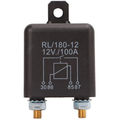 [JAMAIS UTILISÉ]Relais de démarrage Batterie Isolant Charge Relais Commutateur pour Voitures Motos Démarreurs Moteurs GPS 12V