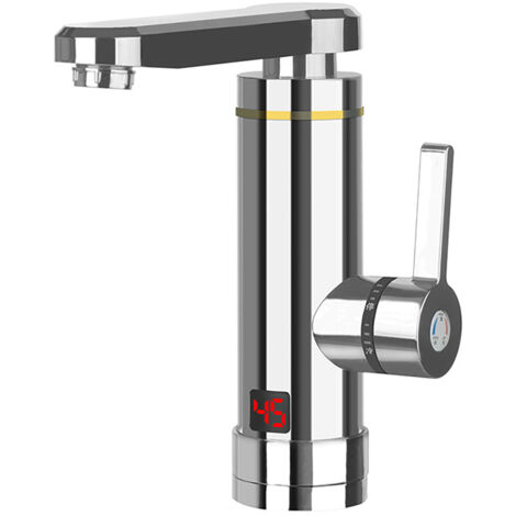 [JAMAIS UTILISÉ]Robinet Chauffe Eau électrique Flexible Rotatif 360, Instantané Robinet de Cuisine avec chauffe-eau instantané intégré Smart Heater, Robinet d'évier de Cuisine