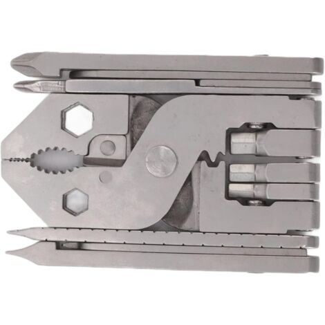 [JAMAIS UTILISÉ]Screriver Pliant, Autres Articles Ménagers Pinces Multi-outils en Acier moulé Screriver Carte Aiguille Fil Spper Wre Multi Outil