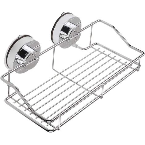 [JAMAIS UTILISÉ]Serviteur de Douche,Etagère Sans Forage Panier Rangement Douche Acier Inoxydable Murale Organiseur Rack pour Cuisine de Salle de Bain Spice Shampoing