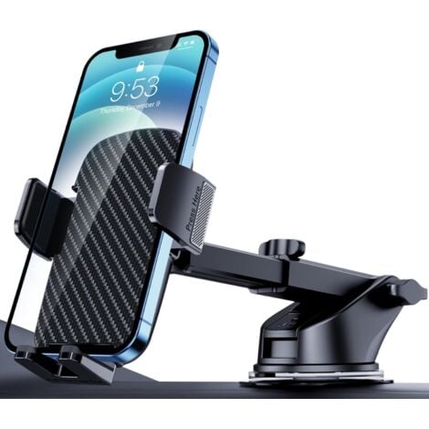 YMYNY [JAMAIS UTILISÉ]Support de téléphone de voiture [ventouse militaire] Support de téléphone de voiture [super stable] Ventouse rotative à 360° pour tableau de bord et pare-brise, GPS de voiture universe