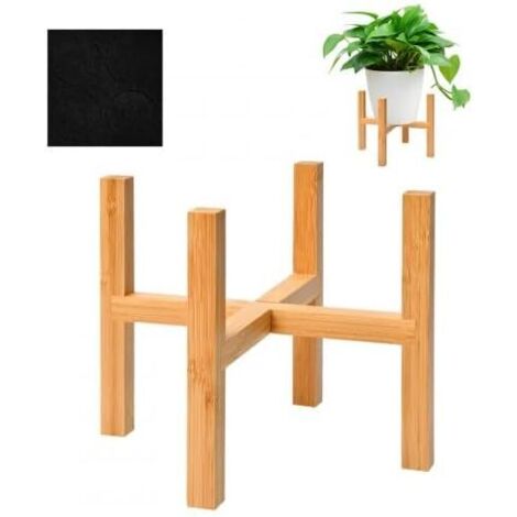 [JAMAIS UTILISÉ]Support Plantes Interieur, Support pour Plantes, Supports de Pots de Fleurs, Support Pot de Fleurs Interieur, Réglable pour l'intérieur et I'extérieur, Pot de Fleurs en Bois