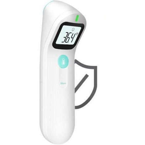 [JAMAIS UTILISÉ]Thermomètre frontal numérique sans contact pour adultes, thermomètre infrarouge pour bébés et enfants avec alarme de haute température