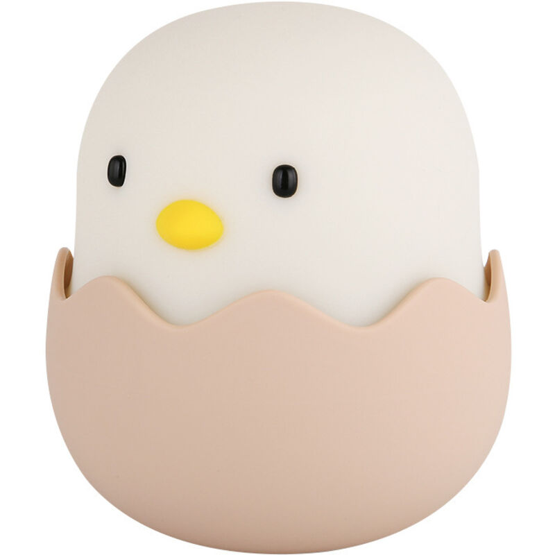 Ymyny - jamais UTILISÉ]Veilleuse led pour enfants, veilleuse pour bébé, veilleuse en forme de coquille d'œuf, veilleuse en silicone rechargeable par