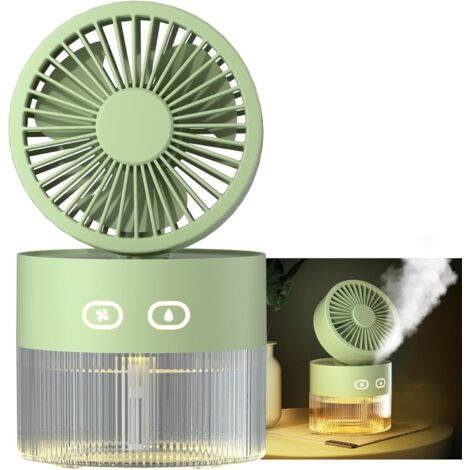 [JAMAIS UTILISÉ]Ventilateur, ventilateur de pulvérisation d'humidification d'air froid de bureau pliable
