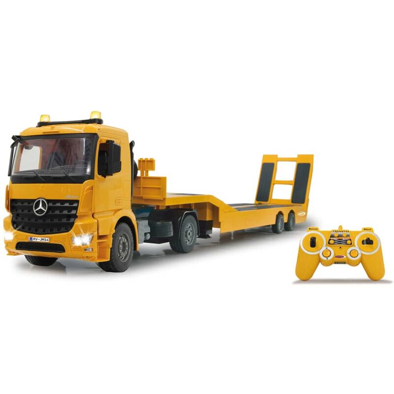 

Camioneta teledirigida Mercedes-Benz Arocs 2,4 GHz 1:20 - Amarillo - Jamara