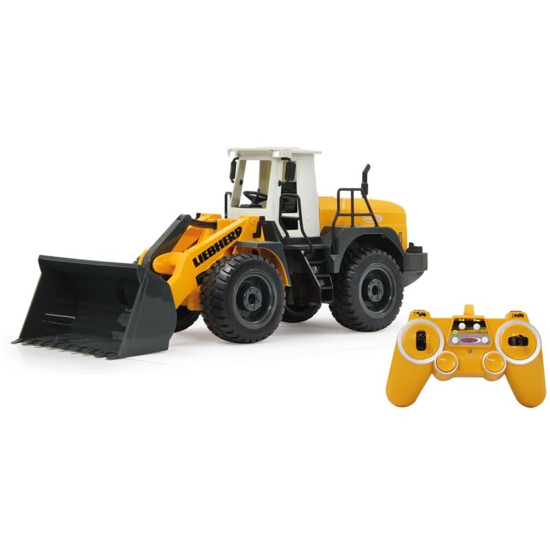 

Cargadora retroexcavadora teledirigida Liebherr 564 2,4 G 1:20 - Amarillo - Jamara