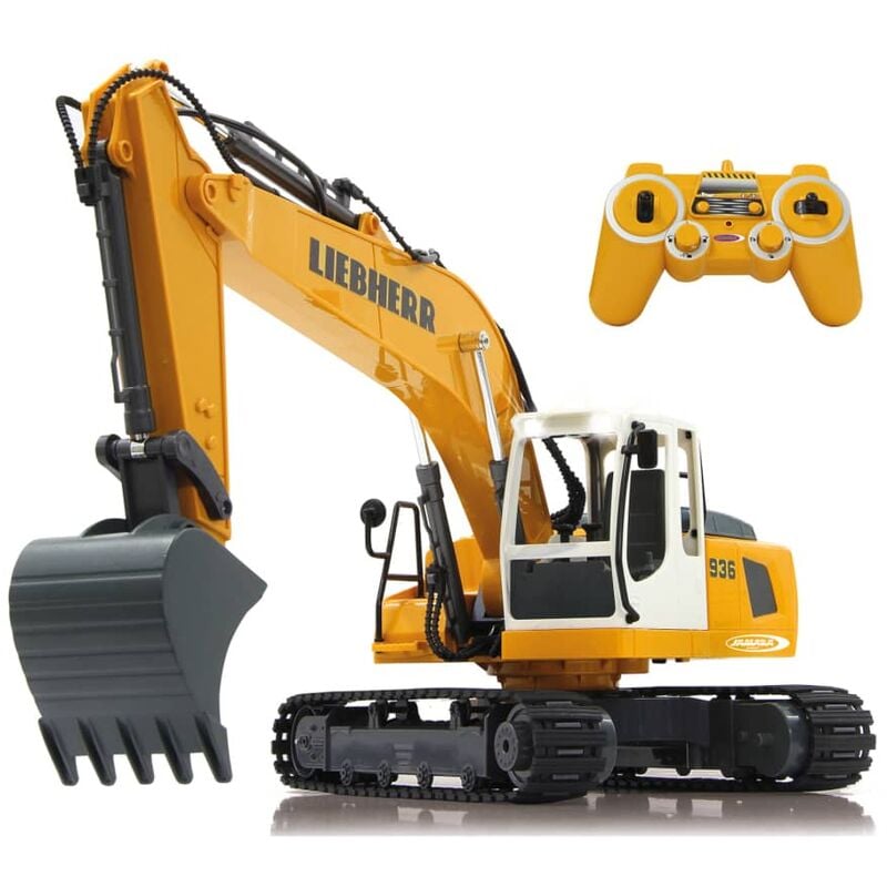

Set de excavadora teledirigida Liebherr R936 2,4 GHz 1:20 - Amarillo - Jamara
