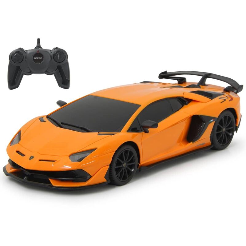 

Superdeportivo teledirigido Lamborghini Aventador SVJ 1:24 - Naranja - Jamara