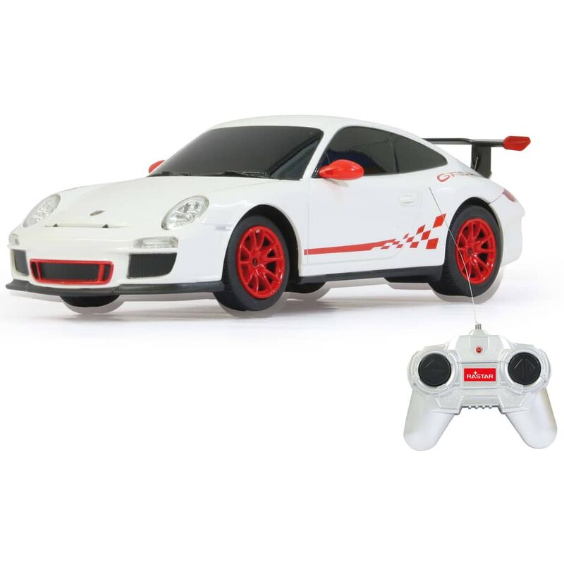 

Superdeportivo teledirigido Porsche GT3 RS blanco 1:24 - Blanco - Jamara