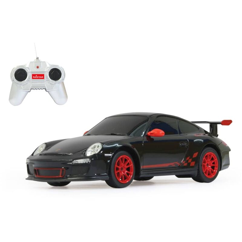 

Jamara - Superdeportivo teledirigido Porsche GT3 RS negro 40 MHz 1:24 - Negro