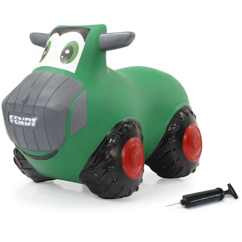 

Tractor saltarín Fendt con bomba de aire - Verde - Jamara