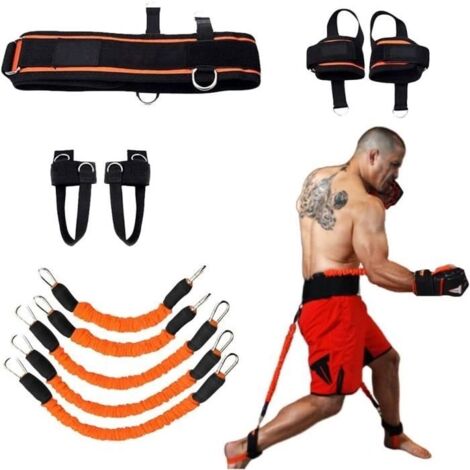 Jambe de Force et D'agilité Système de Sangle Corde de Musculation pour Le Basket-Ball de Football Taekwondo Yoga