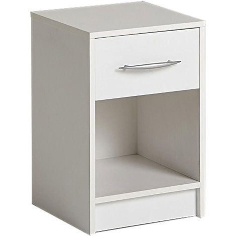 James 1 Drawer Storage Chest Bedside Table Nightstand