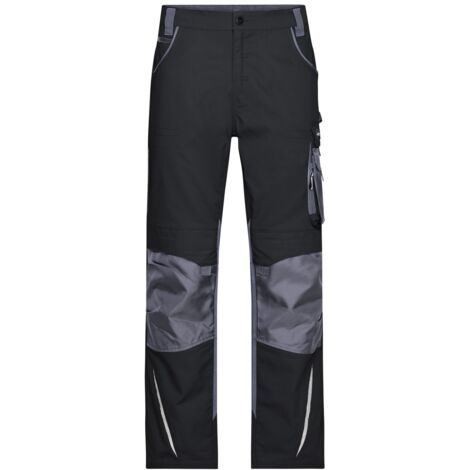 James & Nicholson Arbeitsbundhose JN832 Gr. 110 black/carbon
