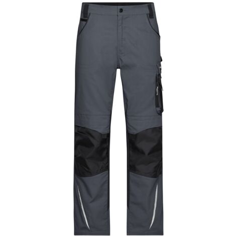 James & Nicholson Arbeitsbundhose JN832 Gr. 28 carbon/black