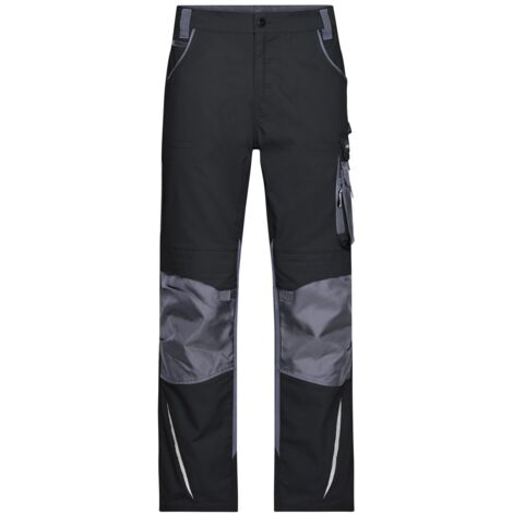 James & Nicholson Arbeitsbundhose JN832 Gr. 44 black/carbon