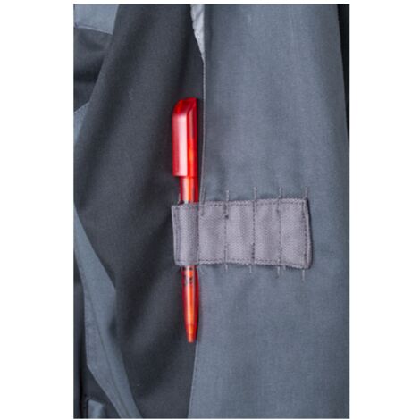 James & Nicholson Arbeitsjacke JN821 Gr. XL grau/schwarz