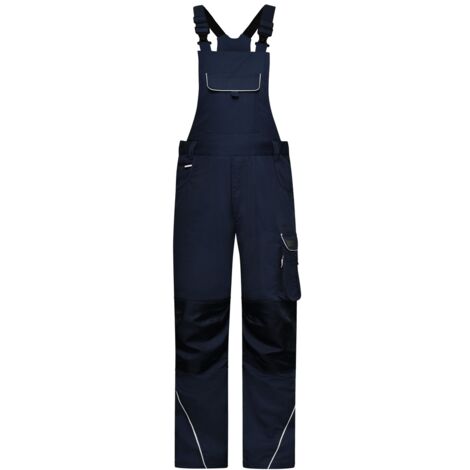 James & Nicholson funktionelle Latzhose JN879 Gr. 52 navy