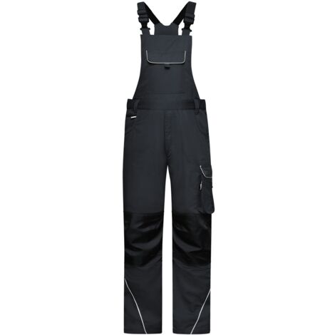 James & Nicholson funktionelle Latzhose JN879 Gr. 54 carbon