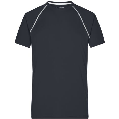 James & Nicholson Funktions-Shirt Herren JN496 Gr. 2XL black/white