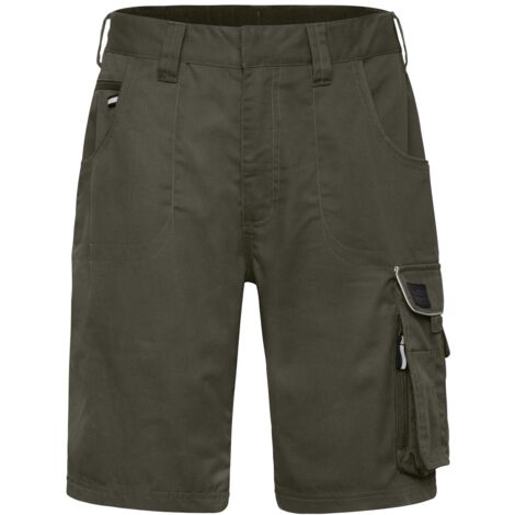 James & Nicholson Workwear Bermuda Solid JN880 Gr. 50 olive
