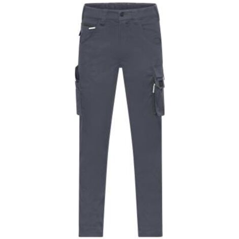 James & Nicholson Workwear Bundhose JN1858 Slim-Line Gr. 46 carbon