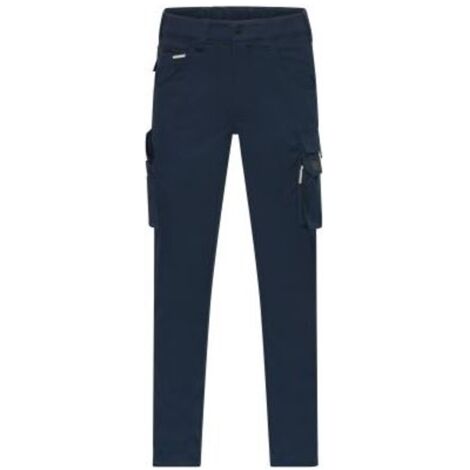 James & Nicholson Workwear Bundhose JN1858 Slim-Line Gr. 48 navy