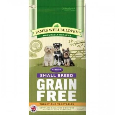 james wellbeloved grain free small breed